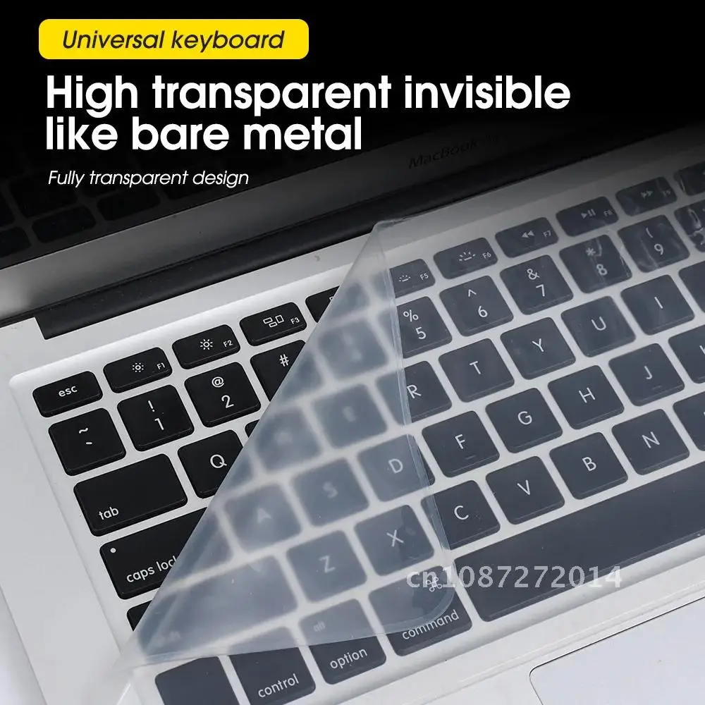 

Universal Laptop Keyboard Cover Protecter Notebook Keyboard Film 10 to 16 inch Waterproof Dustproof Silicone Cover for Macbook