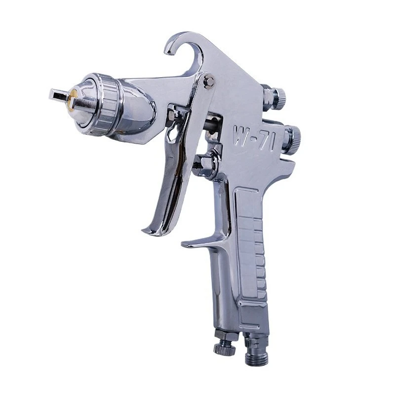W-71 Manual Spray Gun Paint Spray Tool W-77 Furniture Car Topcoat Pneumatic Spray Gun