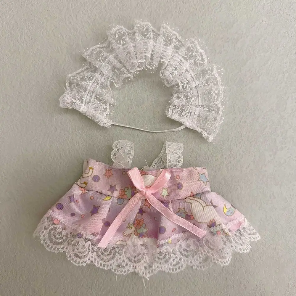 Gift 20CM Clothes Accessories Replacement Outfit Cap Dress Suit Cosplay Multicolor Hairband Suspender Cotton
