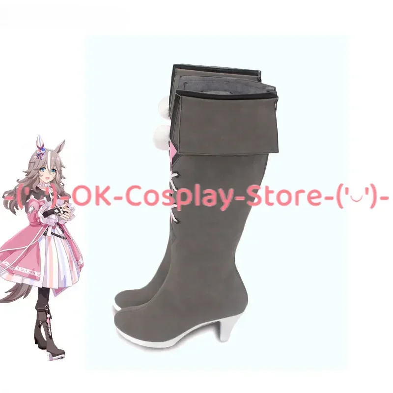[Customized] Pretty Derby Wonder Acute Cosplay Shoes Anime Game Roleplay Costume Prop Halloween Carnival Party PU Leather Boots