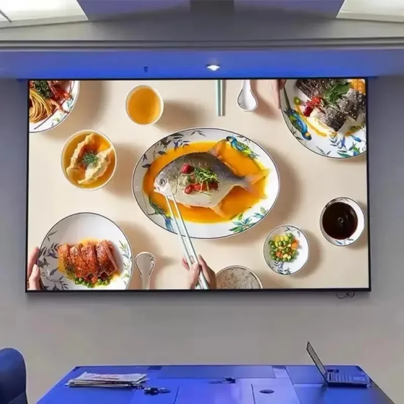 High Brightness P4 Wall Mount LED Display Indoor Screen For Shop Window Commercial Showcase Advertising Decoration view 2