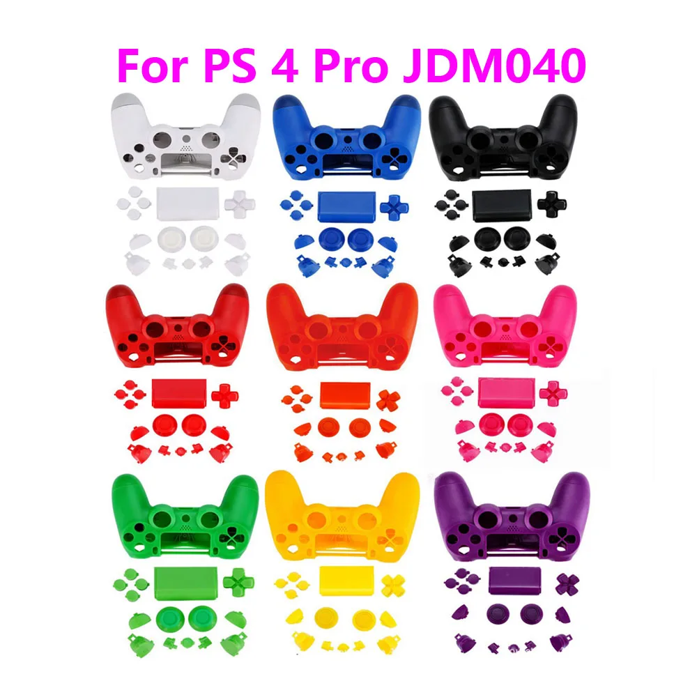 

1set Controller Replacement Shell For Playstation 4 Pro For PS 4 Pro JDM-040 JDS-040 Handle Replace Case Gamepad Housing