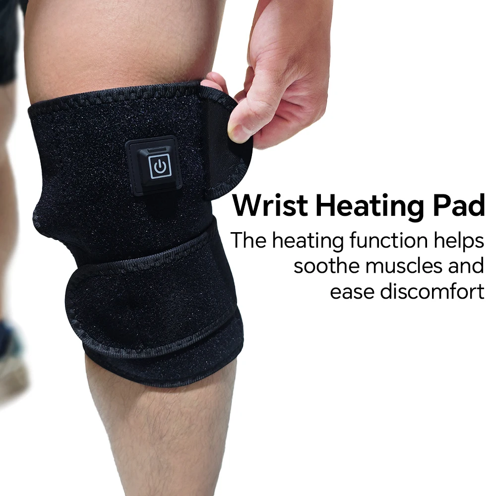 Electric Knee Protection USB Powered Heating Knee Support Belt Warmth Tool with 3 Temperature Adjustable Single Button Operation