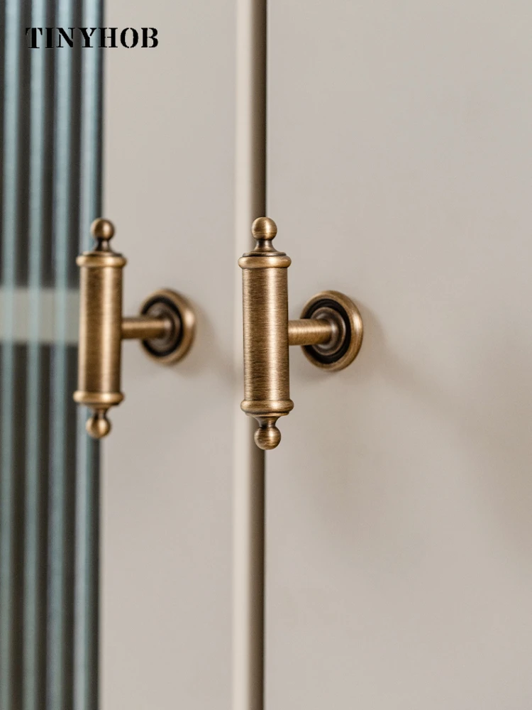 European Style/ Vintage Antique Bronze Long Furniture Hardware Bedroom Wardrobe Door Pulls Kitchen Shoe Box Drawer Knobs