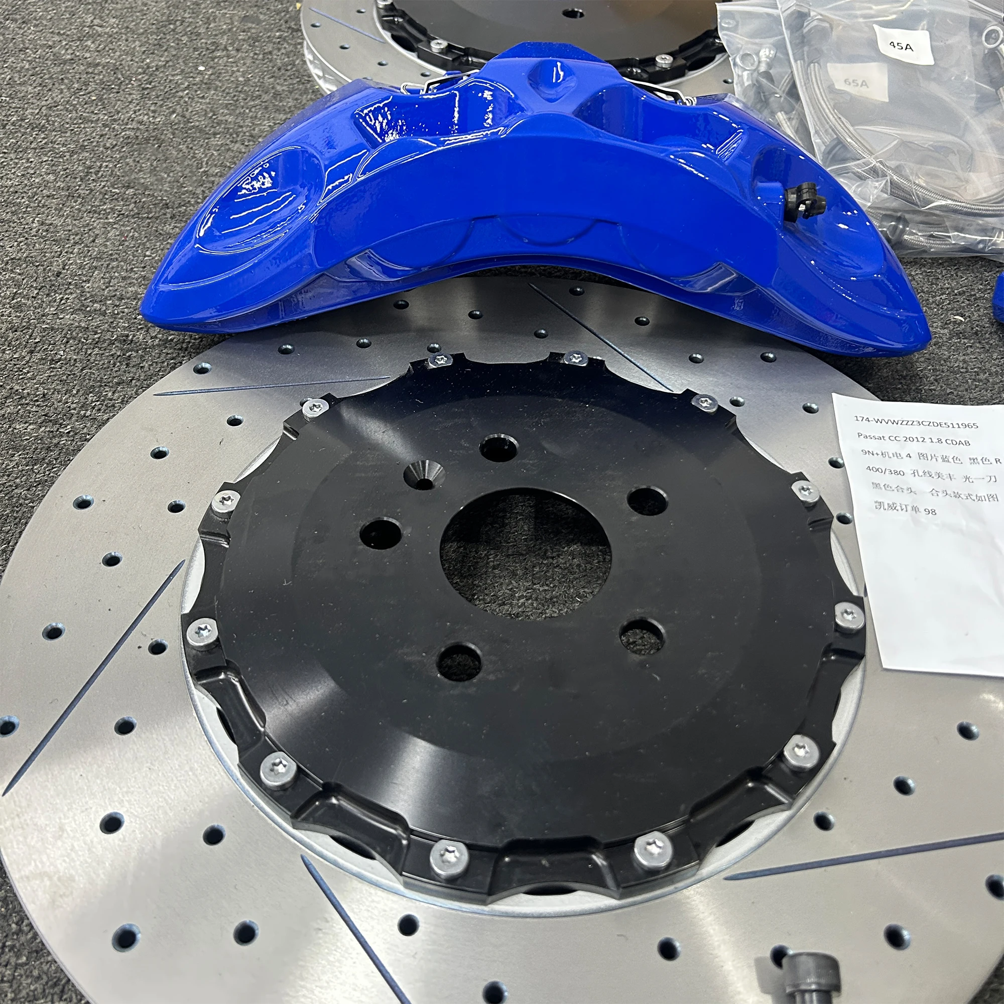 Custom 9N EPB Brake Calipers Front 6 Pot Rear 4 Pot Big Brake Kit 380mm Rotors SUV SAV Auto Car Sale