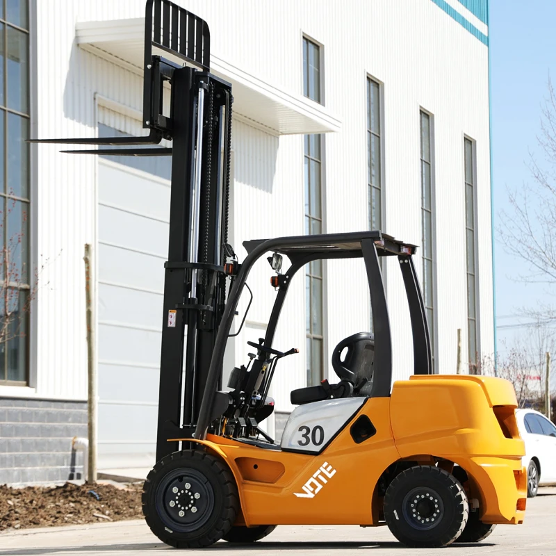 Customized Diesel/CPC forklift 3 tonnes all terrain forklift 3 ton 3.5 ton Natural Gas forklifts all terrain 2.5Ton Customizable