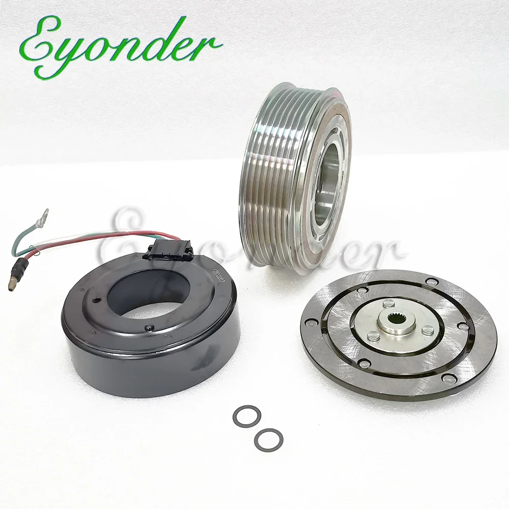 A/C AC Air Conditoning Compressor Magnetic Clutch Pulley TRSE09 for HONDA ACCORD VIII CU Estate 2.0 38810R60W01 38810-R60-W01