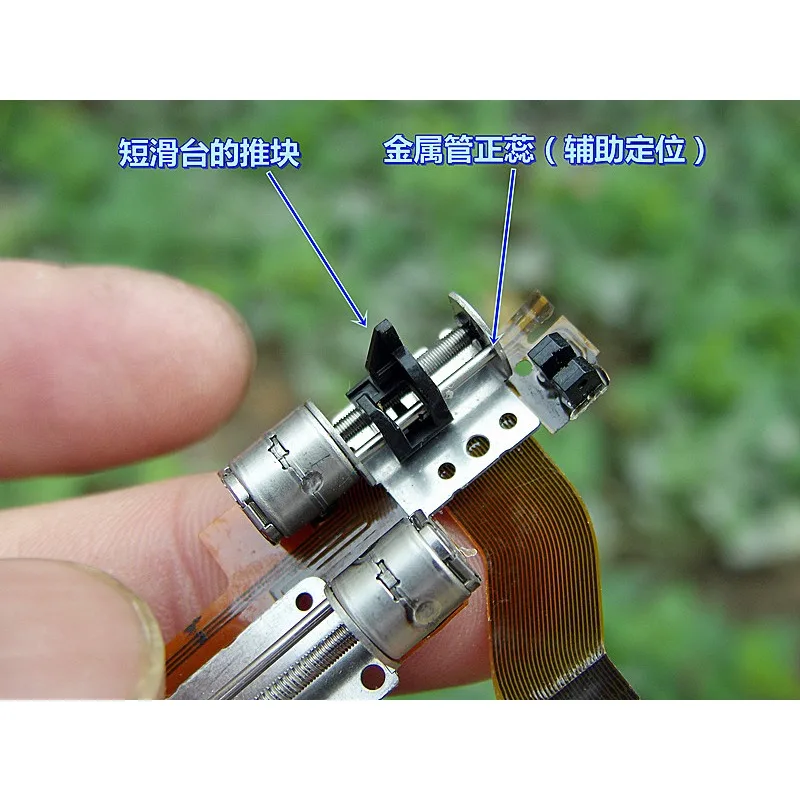 For Durable Micro Stepper Slide Stepper Motor with Tube Positive 2-phase 4-wire Screw Slider Linear Motor Digital Camera