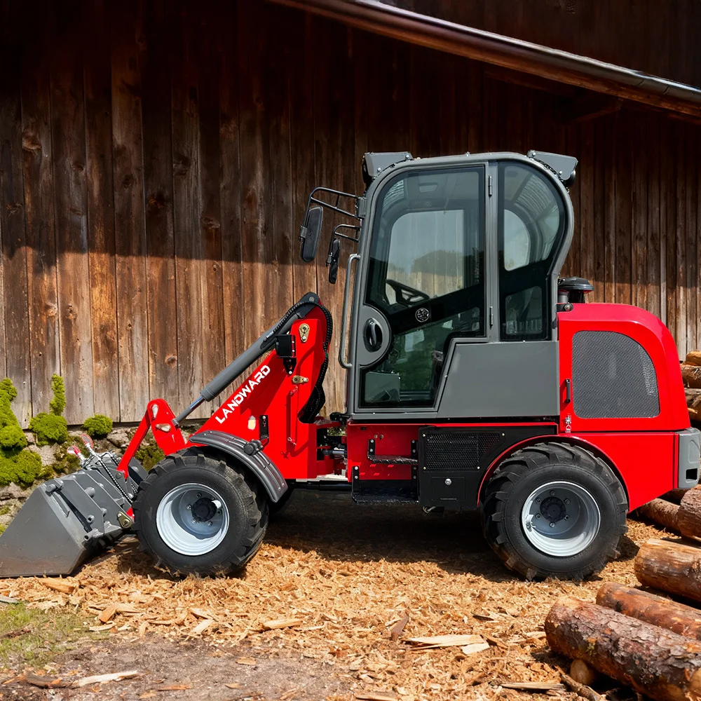 

Europe Free Shipping Wheel Loader CE Kubota Engine Compact Loader W810 Mini Front End Loader With Attachments Custom For Sale