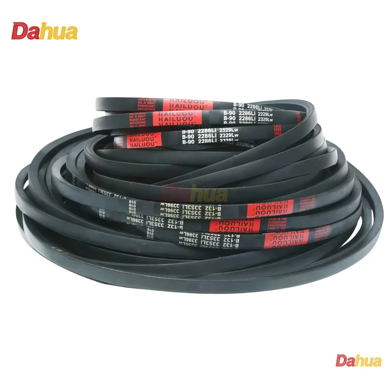 B Type V Belt B2921~~B3735 Industrial Rubber Triangle Transmission Drive Belt Motor Pulley Farm Machinery Conveyor Parts Durable