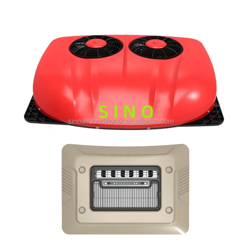 Truck Roof 12V AC Cooler Conditioning Parking 24V DC Air Conditioner For Truck