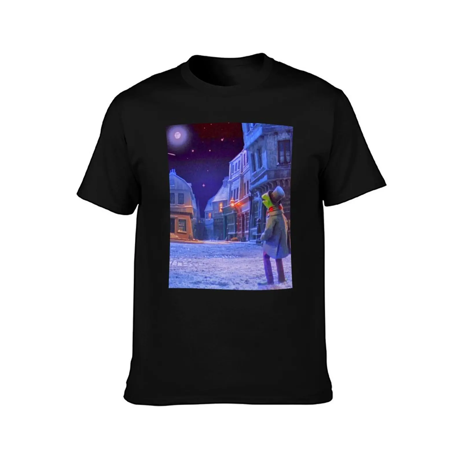 The Muppet Christmas Carol T-Shirt Functional Casual Short Sleeve Tee T-Shirt