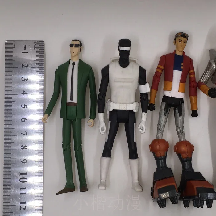 Mattel Comic Hero 10cm Action Doll Generator Rex 5 Sets of Dolls Hand-held Collection Desktop Ornaments