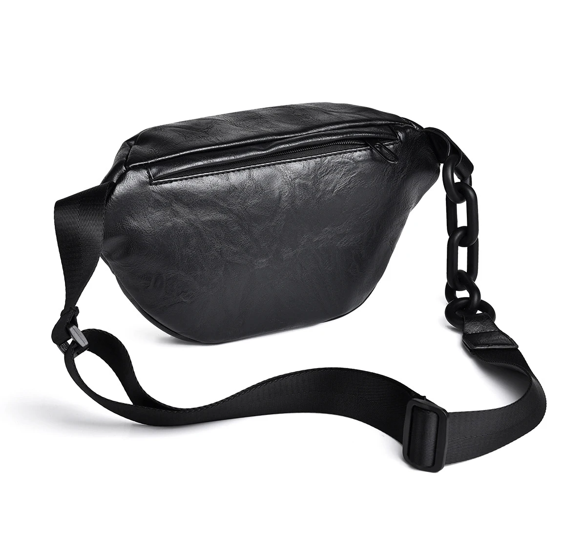 Vintage Leder Hüft tasche Gürtel tasche für Männer Frauen Hüft tasche mit verstellbarem Riemen für Outdoor-Training Reisen lässig – Detail 9
