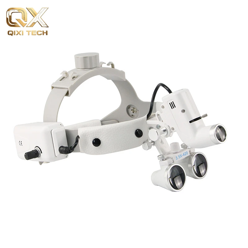 5W Adjustable‑Aperture LED Headlamp, Hands‑Free Working Light Support Matching Magnifier For Precision Inspection