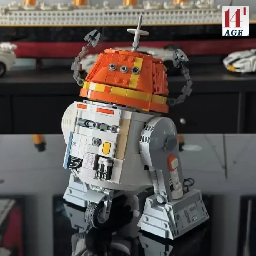 

2025 1039 шт. C1-10P робот-измельчитель строительные блоки 75416 кирпичи модель в сборе кирпичная головоломка для KidToy подарки на Рождество и день рождения