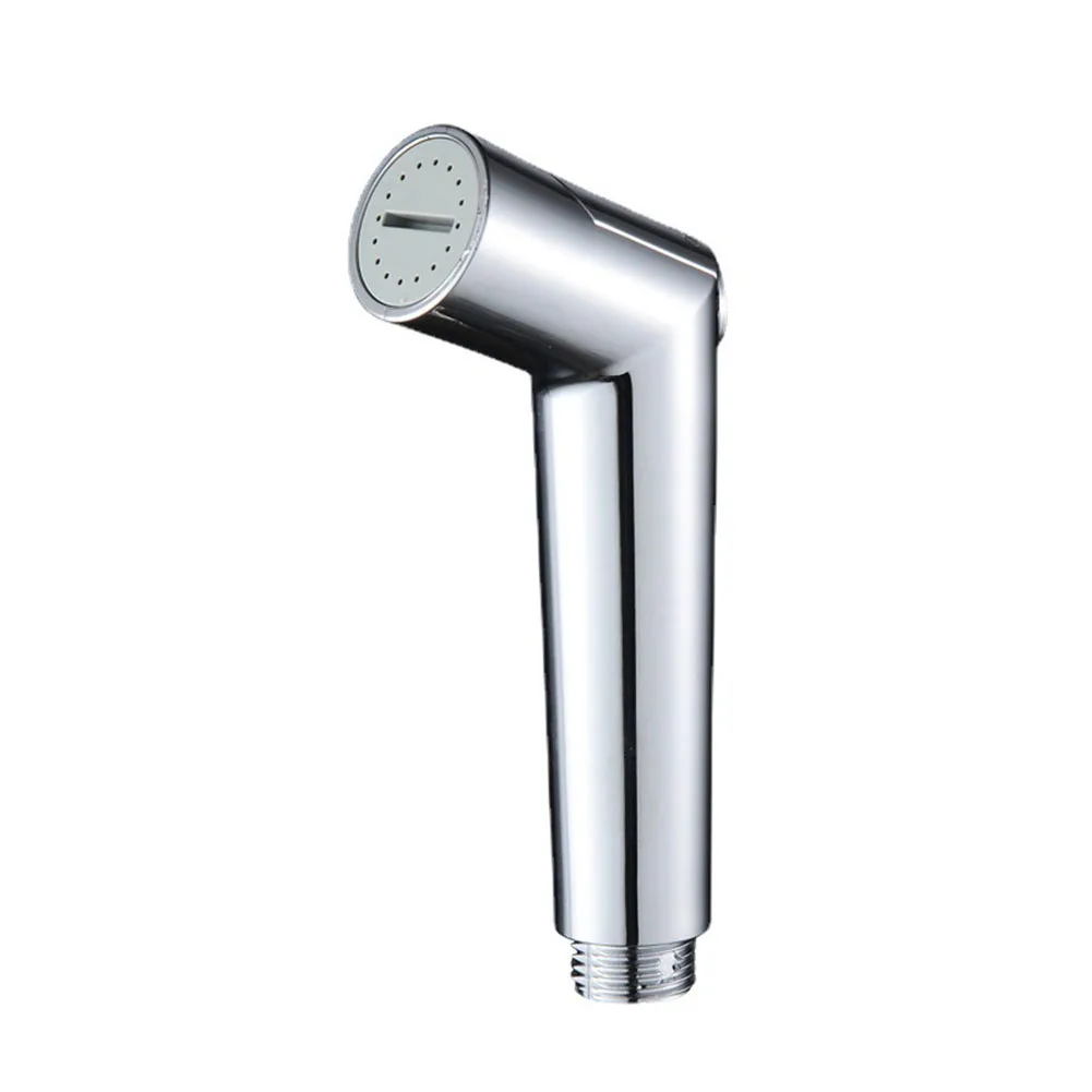Faucet Sprayer Hand Held Bidet Toilet Spray For Bathroom Self Cleaning For Washing Silver Sprayer Head Cleaning Nozzle Practical