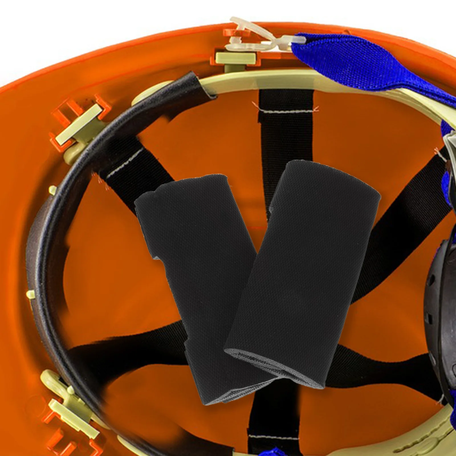 2 шт., защитная подкладка для шляпы, многоразовая каска, повязка на повязку, удобные ленты против пота для летних аксессуаров, губка