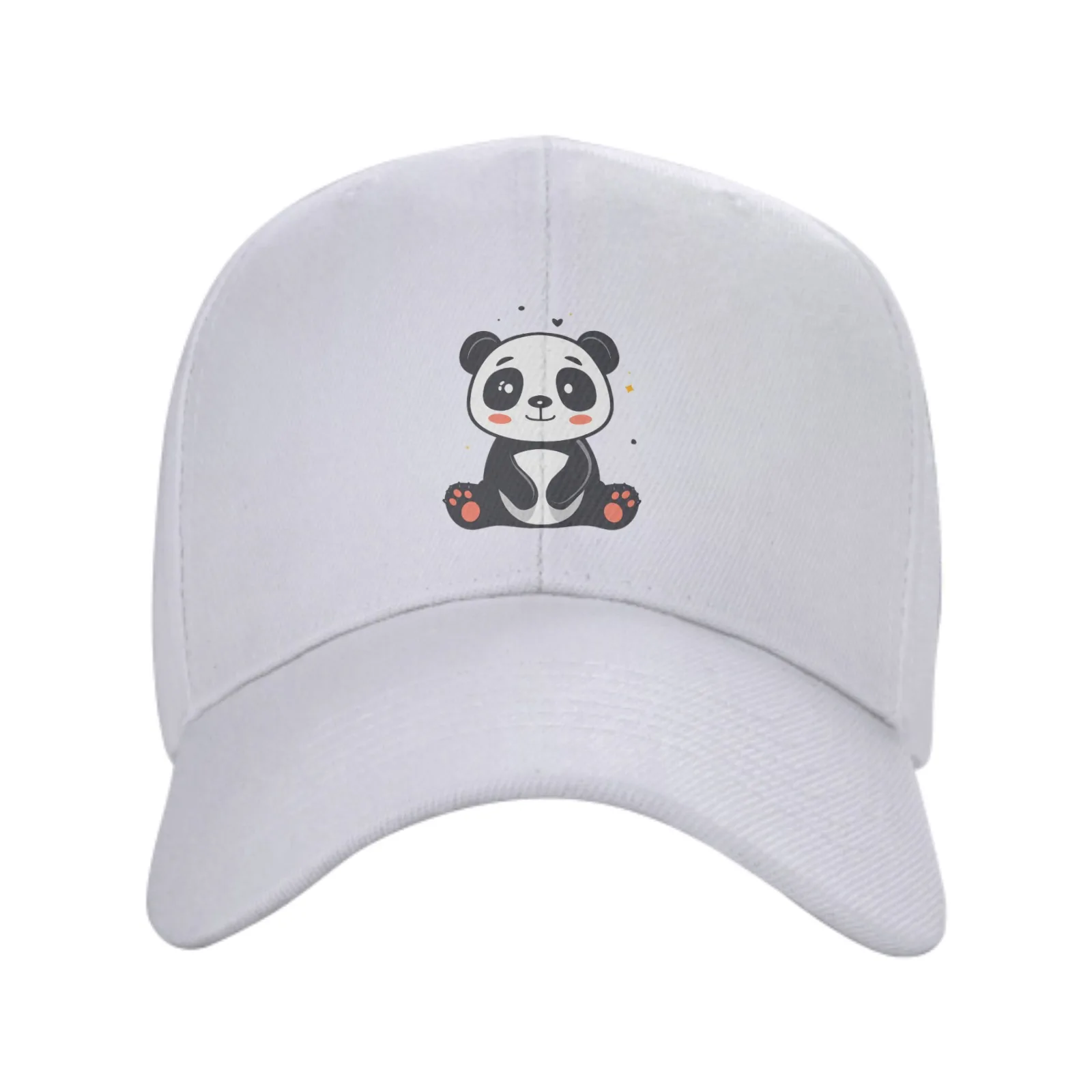 Cute Cartoon Panda Adult Baseball Cap Outdoor Sports Women's Basketball Hat Sunscreen Leisure Caps For Men