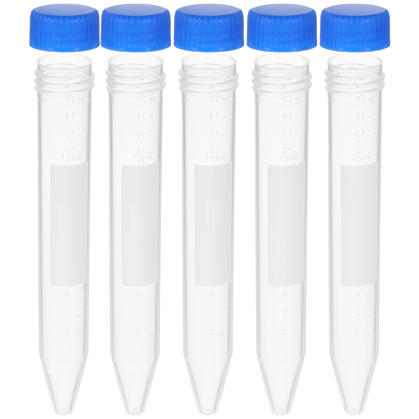 

50 шт., пробирки для лабораторий с крышками, 15 мл