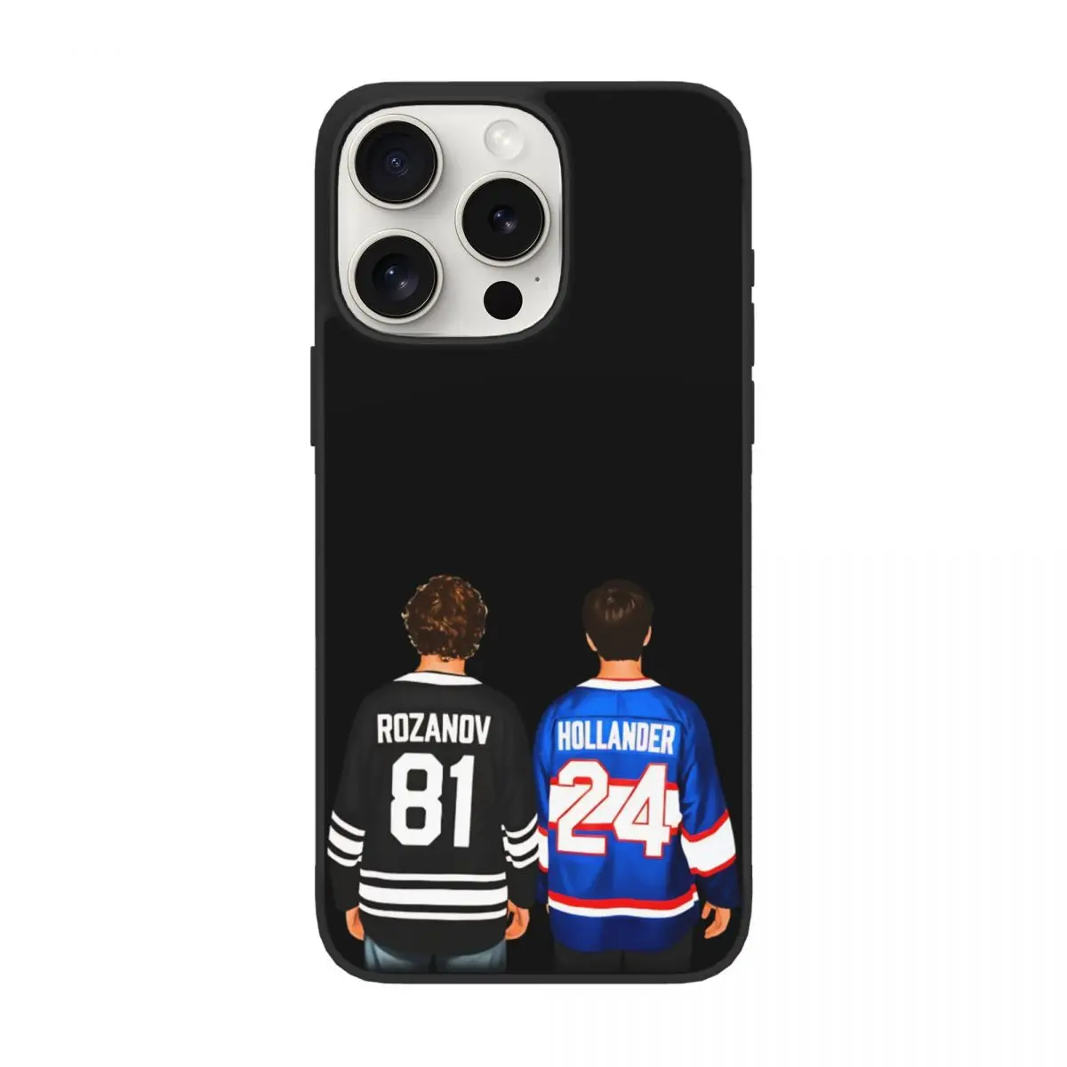 Funny Heated Rivalry Phone Case For iPhone 15 Pro Shockproof TPU Back Cover