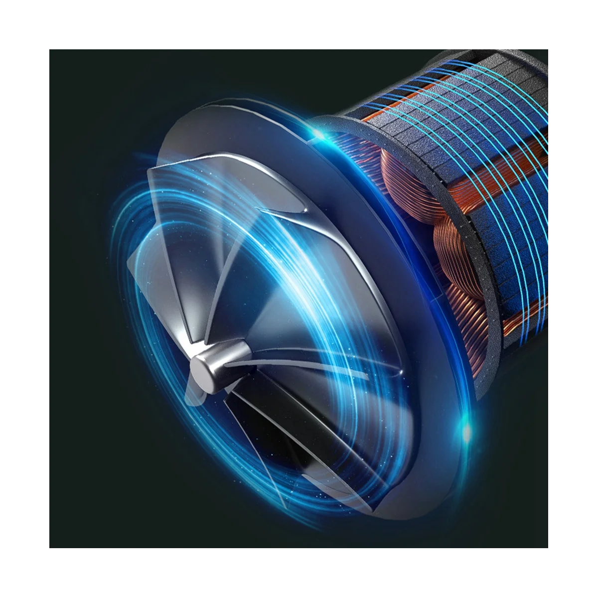 Aspirador de pó de carro forte, 3-em-1, portátil, carregamento sem fio, cinza, soprando, doméstico, 9000PA