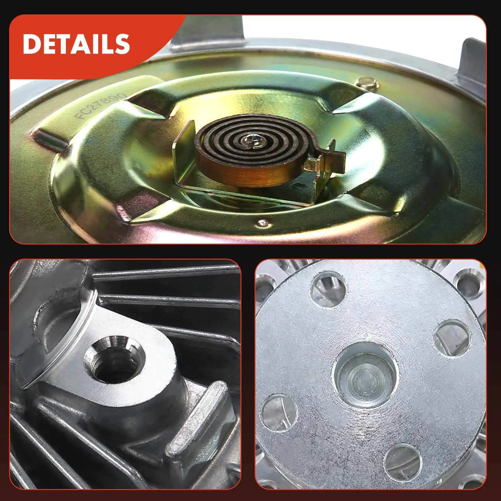 قابض مروحة تبريد المحرك PUSU لسيارة جيب شيروكي XJ 87-01 كومانش واجونيير رانجلر 52027890، 52003205، 53001168