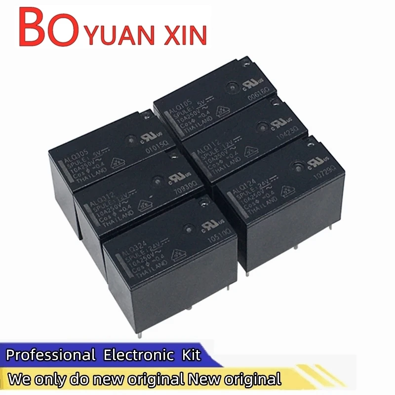

Новое оригинальное реле ALQ105 ALQ112 ALQ124 5pin ALQ305 ALQ312 ALQ324 4-контактное электромагнитное реле