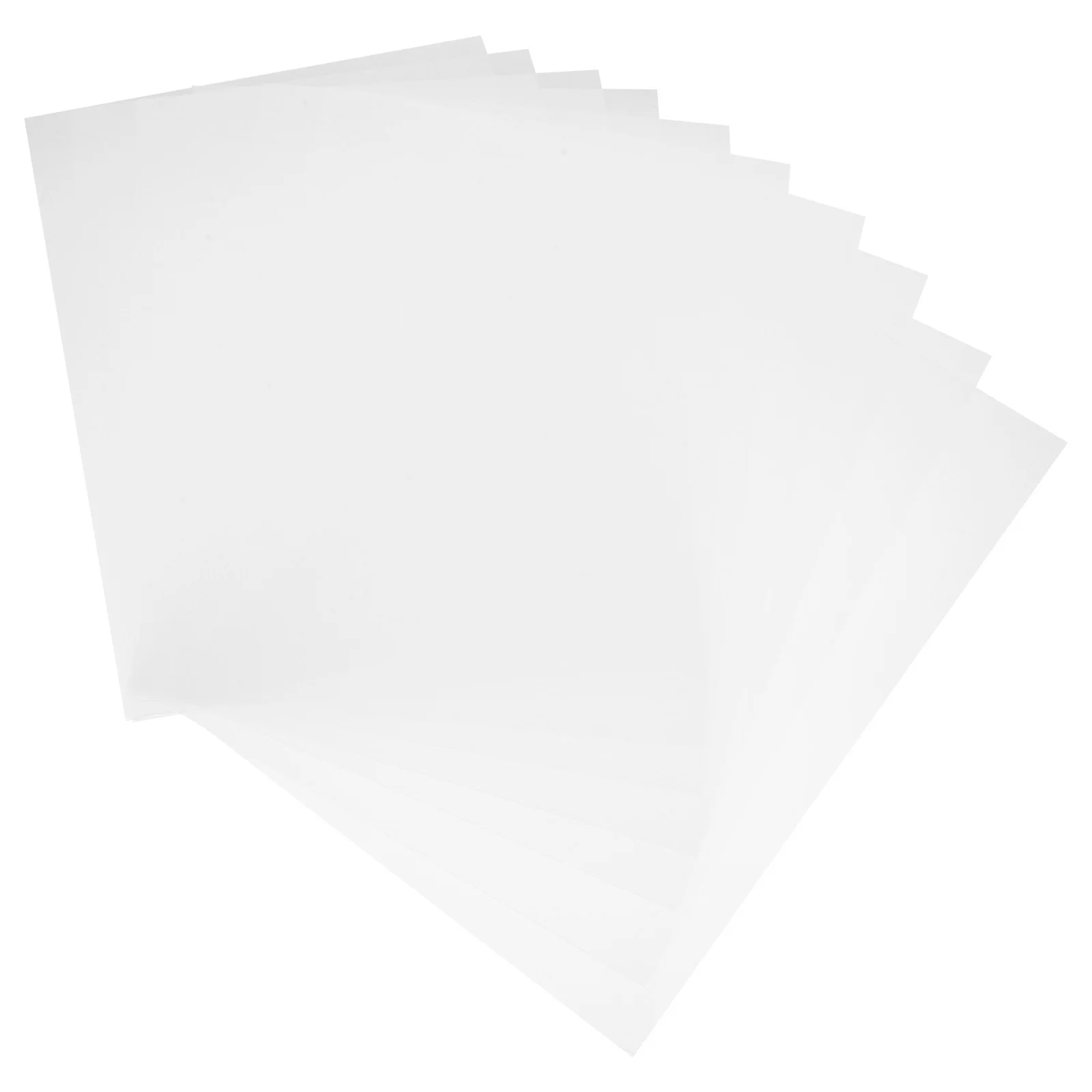 10Pcs Fire Resistant Plastic Sheets Transparent PVC Panels for DIY Crafts Picture Frames Display Signs Tabletop Protection