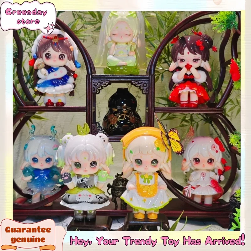 Nuovo autentico tè rubino serie di officina immortale scatola cieca decorazione fatta a mano alla moda bambola carina regalo per ragazza che circonda il giocattolo a sorpresa
