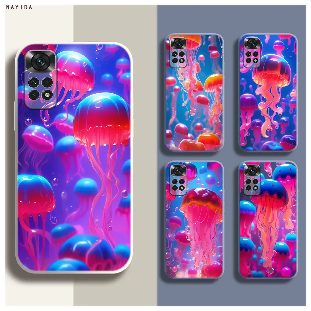 Soft Silicone Phone Case For Xiaomi Redmi Note 12 11 12S Pro Plus 12c 11a 4G 5G Original Cover jelly