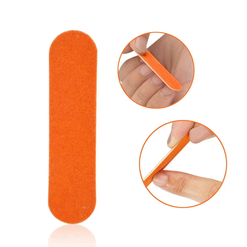 

100pcs Professional Nail File Sandpaper Lime a Ongle Sanding Polishing Equipment Manicure Buffer Nail Tool