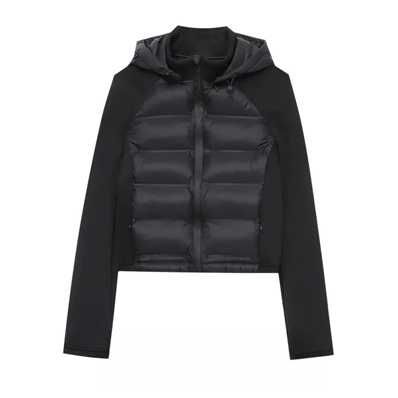 

Осень-зима 2025: хлопковая куртка с капюшоном в европейском и американском стиле