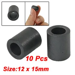 10Pcs Ferrite Sleeve Core 12x15x7mm Toroidal Ferrite Bead Cores Transformers Fittings For Welding Transformers