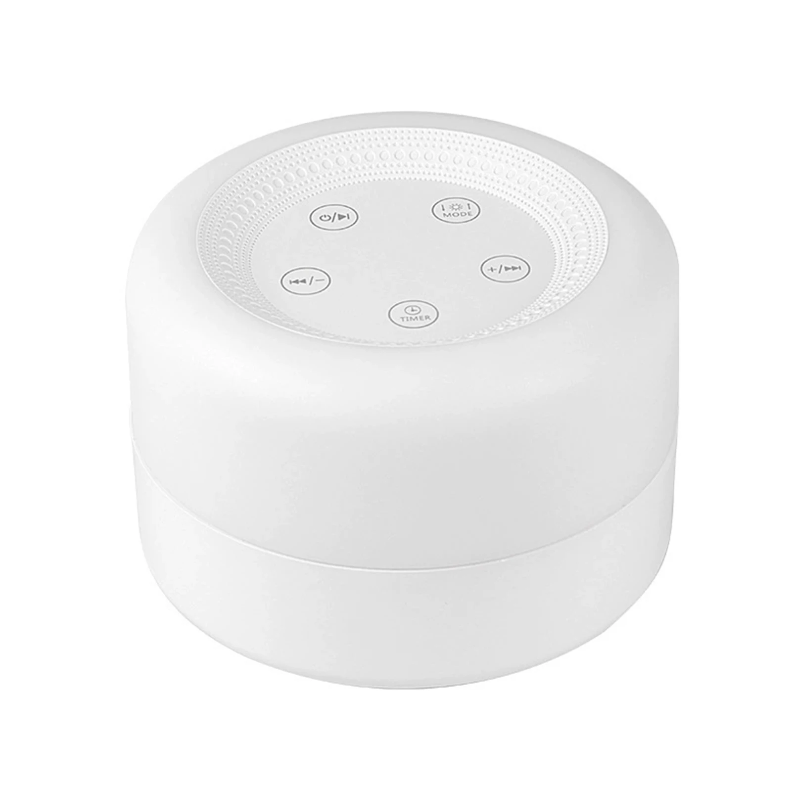 Desktop White Noise Machine Sleep Sound Machine with Night Light Portable Touch Adjustable USB Rechargeable White Noise Machine