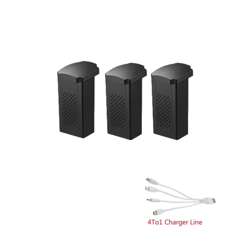 LARC S-X1 Drone แบตเตอรี่ S-X1 GPS RC Drone อะไหล่ 7.4V 1600Mah แบตเตอรี่ใบพัด USB X1 รีโมทคอนโทรล Quadcopter Accessorie