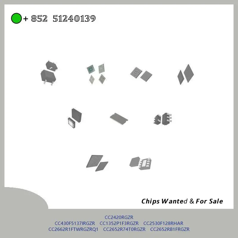 chip-circuito-integrado-chip-mcu-cc2420rgzr-cc430f5137irgzr-cc1352p1f3rgzr-cc2530f128rhar-cc2662r1ftwrgzrq1-cc2652r74t0rgzr