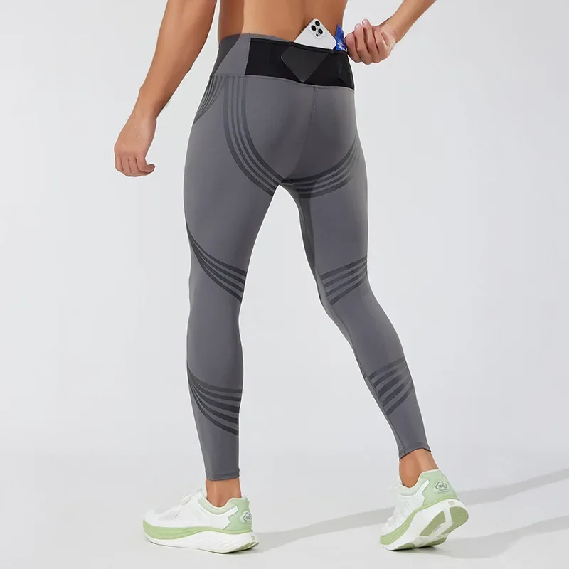 Gym Running Sweatpants Men's Big Size Stretch Quick-Drying Fitness Sport Pants Basketball Workout Training Leggings Trousers