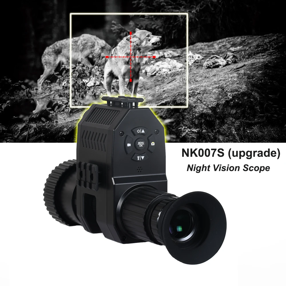 الرقمية للرؤية الليلية Riflescopes HD 1080P كليب على للرؤية الليلية أحادي العين 850nm IR 8X التكبير للصيد التخييم Megaorei NK007S #4