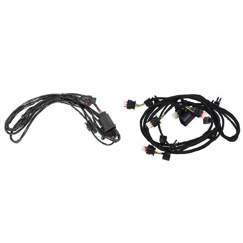 

2Pcs Front Bumper Parking Sensor Wiring Harness PDC Cable For-BMW 7 SERIES F01 F02 F04 61129199247,X1 F48 61129392513