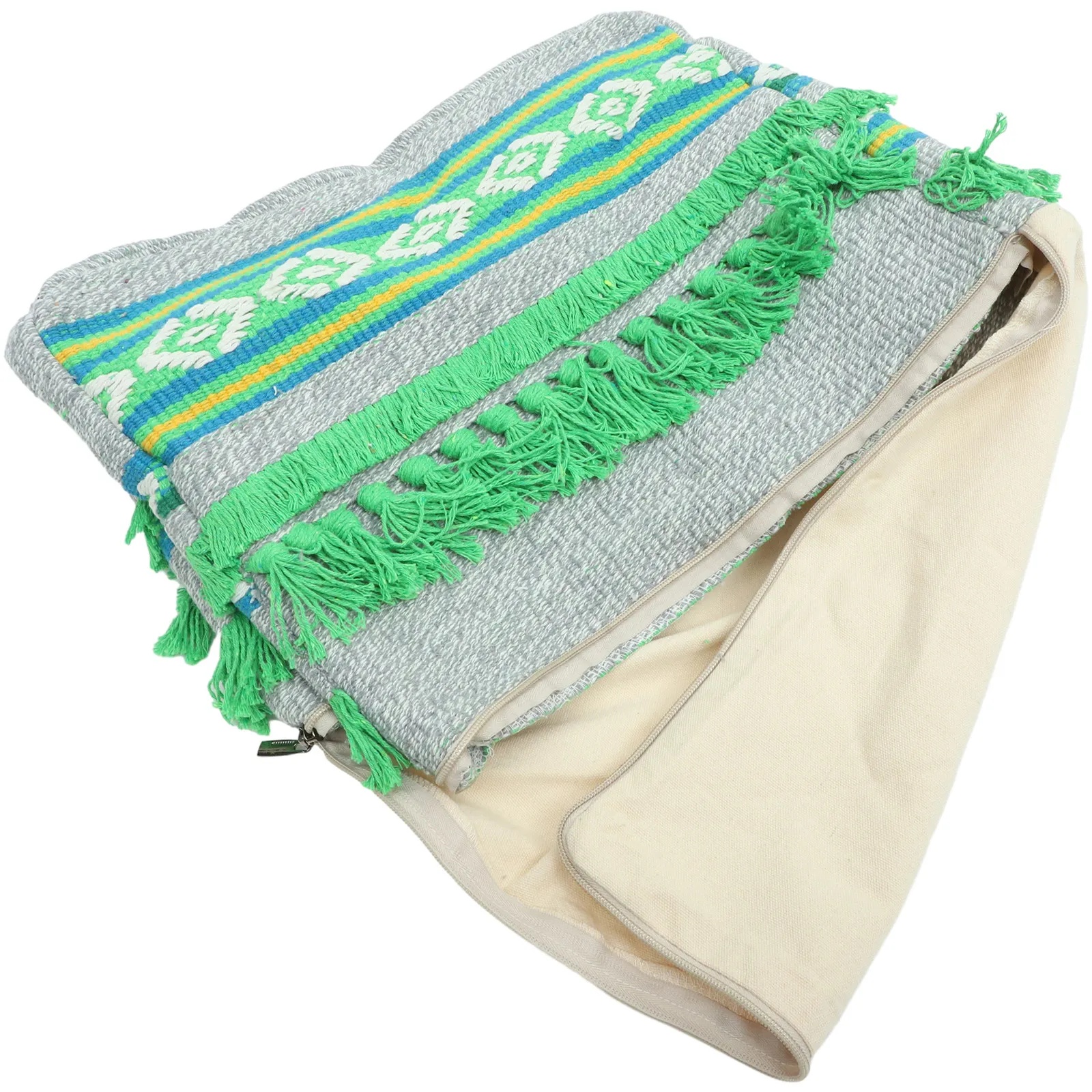 

Cotton Linen Footstool Cushion Thick Comfortable Detachable Washable Cover for Living Room Bedroom Hotel Use Multifunctional