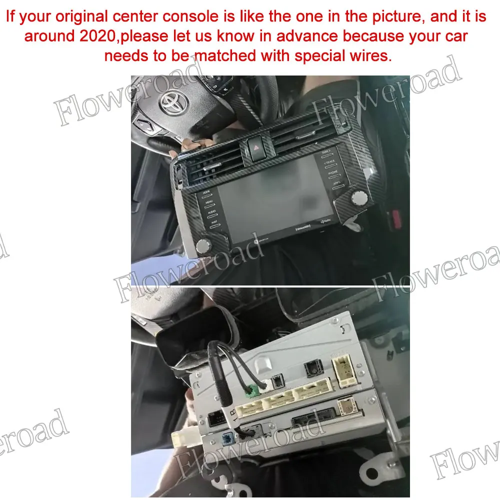 Original car style Android For Toyota 4 runner 4runner 2014 - 2023 Car Radio Multimedia Video Player Navigation Stereo 8Core 4G