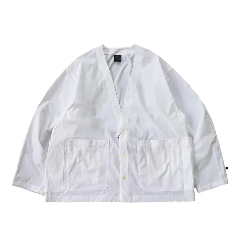 

Dalwa Men's Japan Coat Multi Pocket Loose Summer Thin Waterproof Cardigan Jacket