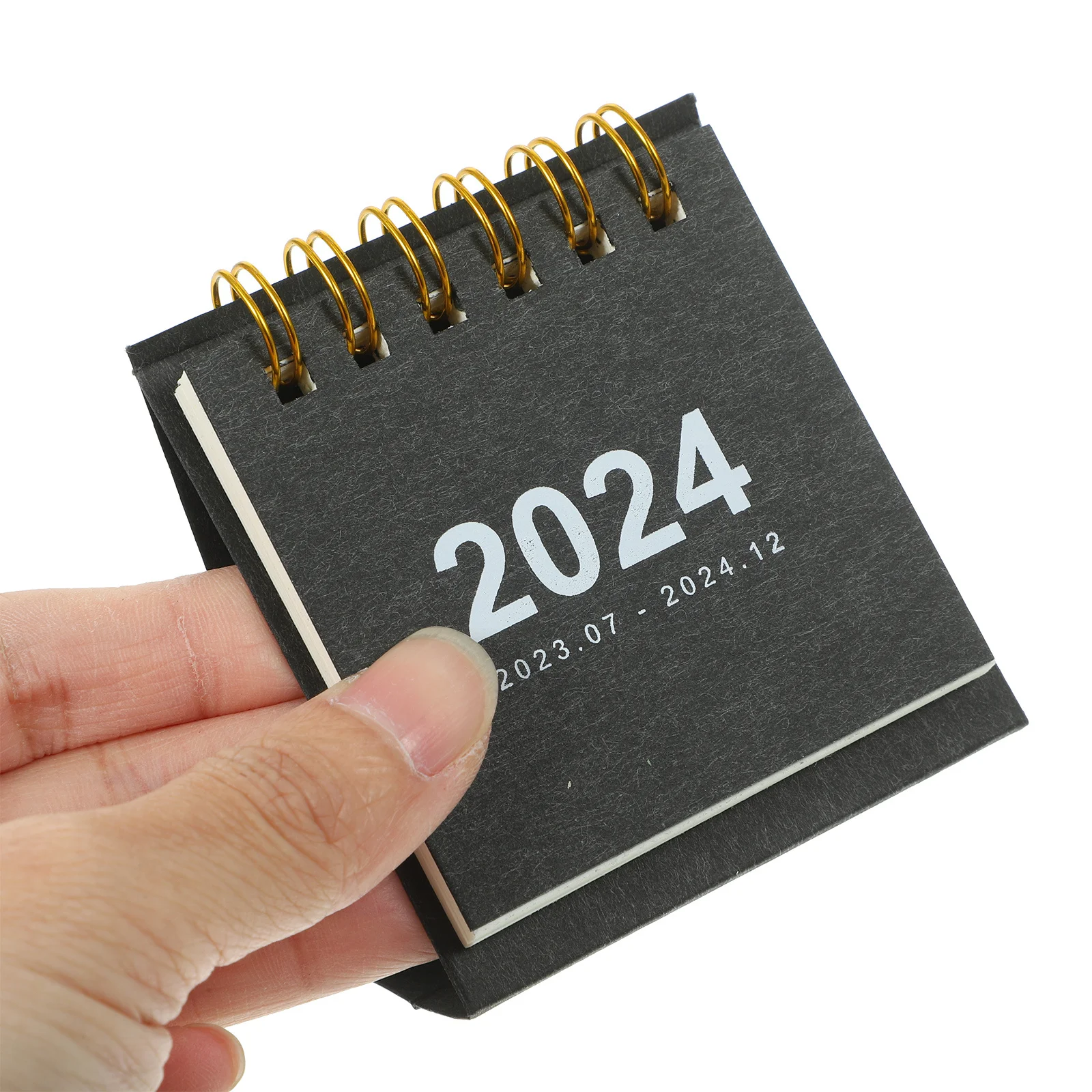 

Desk Calendar 2024 Thick Paper Minimalist Design Practical Daily Use Monthly Standing Flip Calendar Home Office Desktop Planning