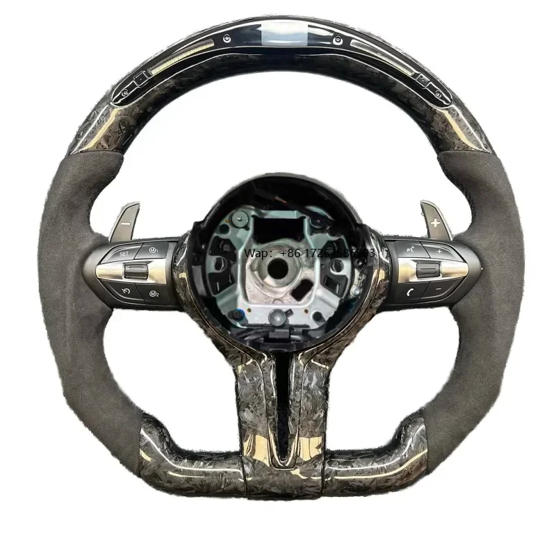 

For M2 M3 M4 M5 F10 F50 F30 F32 F80 F82 F90 E90 E92 E60 E63 Customized Carbon Fiber Car Steering Wheel and Accessories