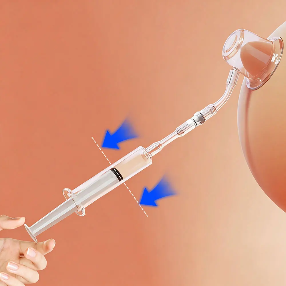 Nipple Aspirator Puller Shaper Feeding Sucking for Flat Inverted Nipples Treatment Redress Correction Niplette Attractor 2 Set - view 3