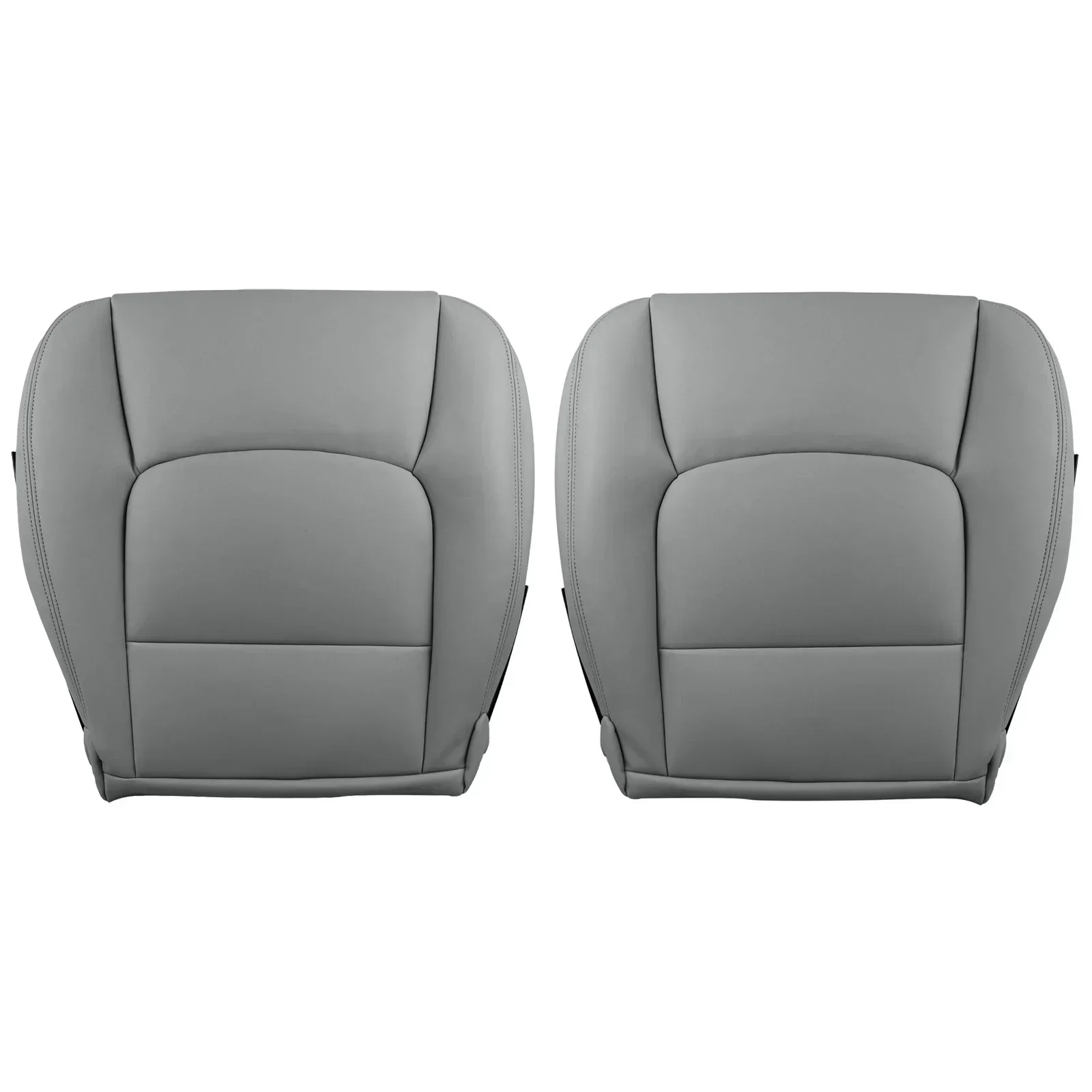 

2Pcs Compatible For LX470 1998-2007 Car Seat Cover Mircrofiber Leather Driver/Passenger Side Bottom Seat Cover
