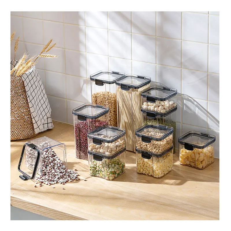 

Kitchen Accessories 2021 Kitchen Gadgets Food Storage Jars Kitchen Storage Containers Candy Cookie Jars with Lids