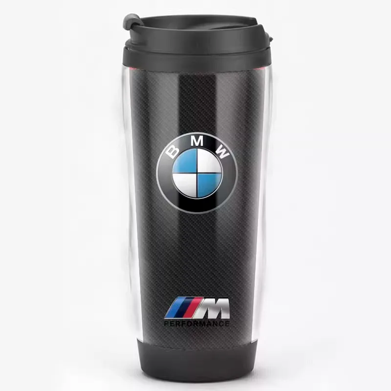 Per BMW tutte le serie tazza d\'acqua personalizzata 304 fodera in acciaio inossidabile tazza da caffè da viaggio per BMW M POWER X3 X5 X6 E90 E70