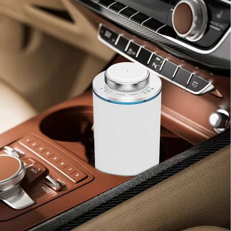 

Luxury Portable Car Aroma Diffuser Mini Waterless USB Rechargeable fragrance scent machine with 200ml oil for Small Spaces Hot